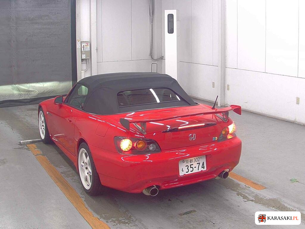 Honda S2000 2006 z aukcji japońskiej