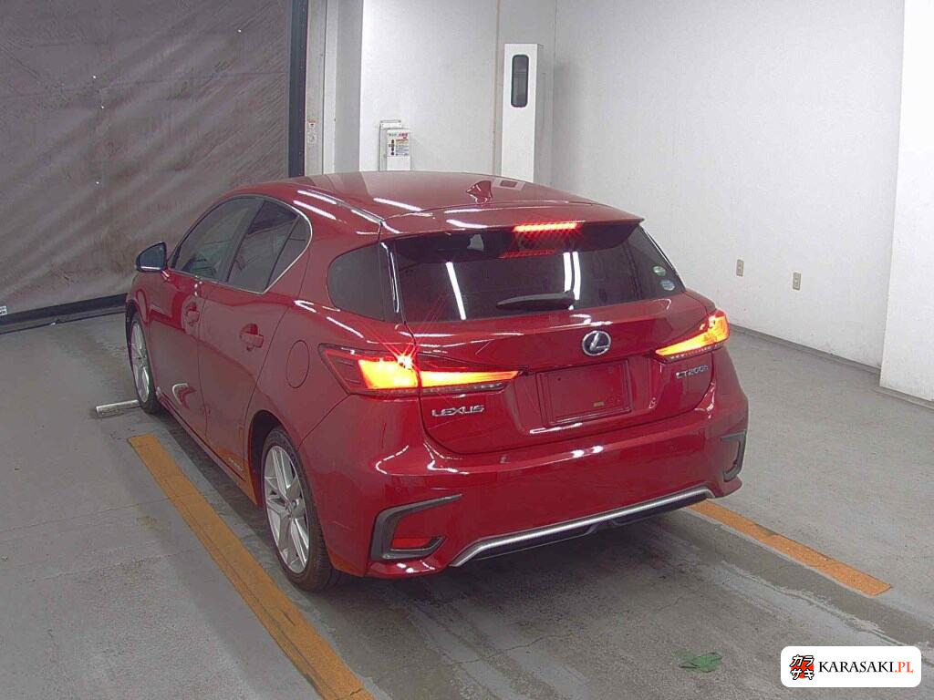 Lexus CT 2017 z aukcji japońskiej