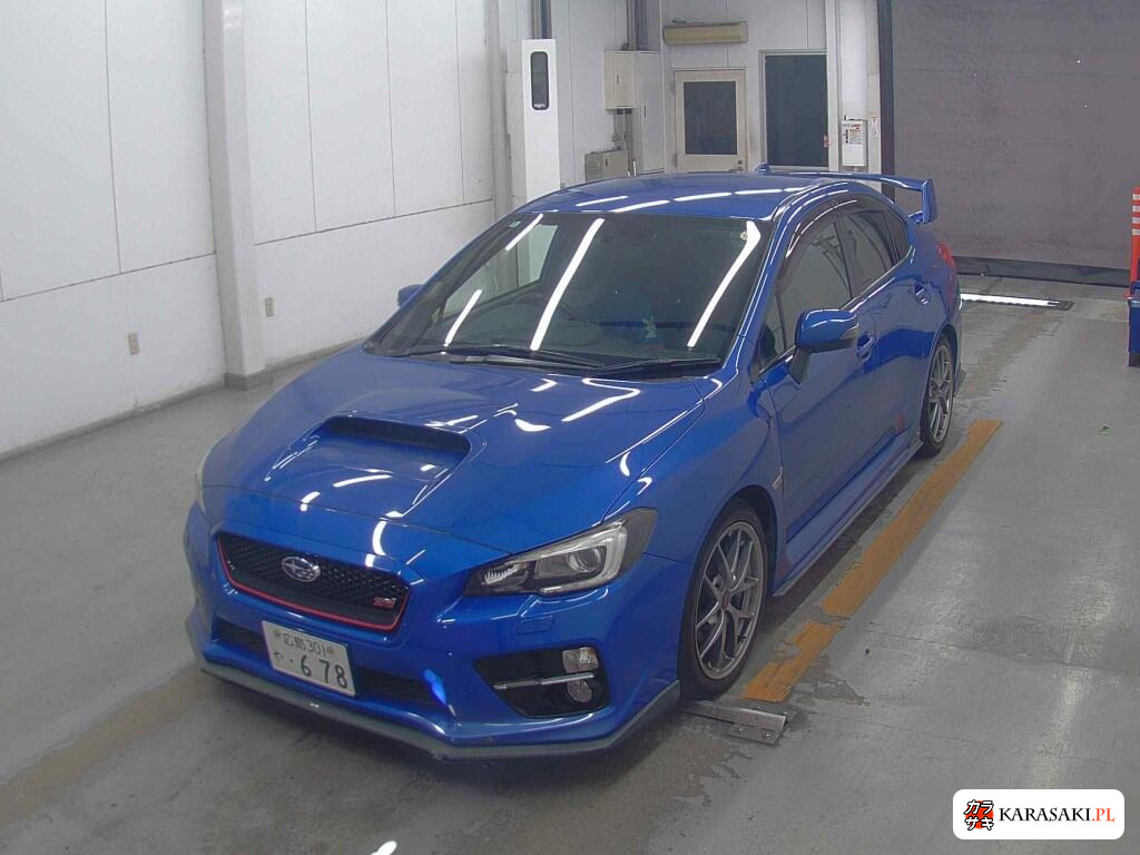 Subaru WRX STI 2016 z aukcji japońskiej