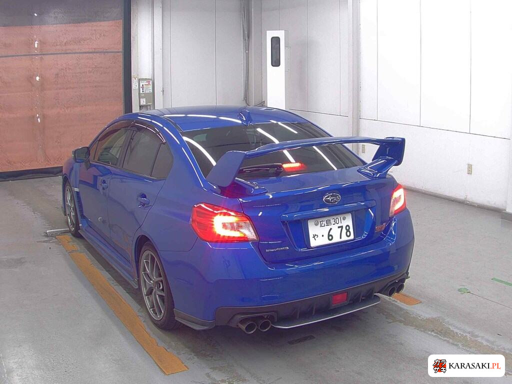 Subaru WRX STI 2016 z aukcji japońskiej