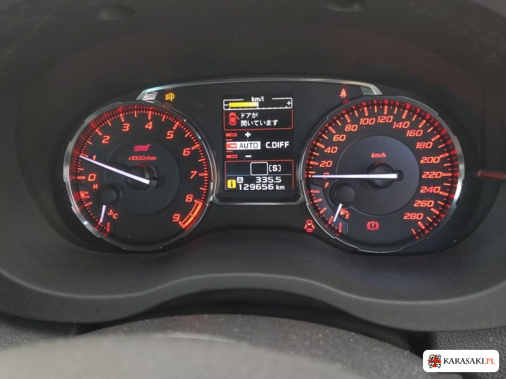 Subaru WRX STI 2016 z aukcji japońskiej