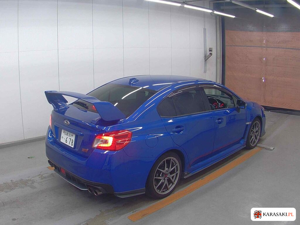 Subaru WRX STI 2016 z aukcji japońskiej