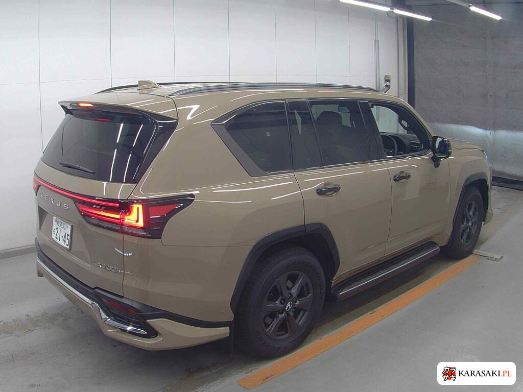 Lexus LX 2025 z aukcji japońskiej