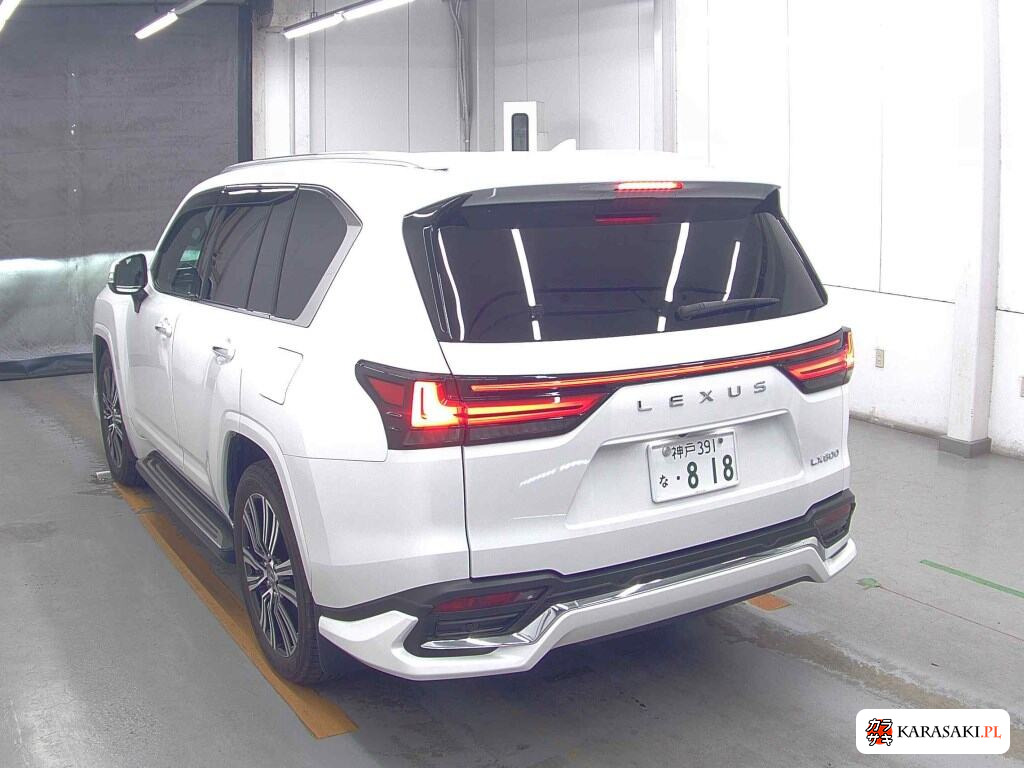 Lexus LX 2025 z aukcji japońskiej