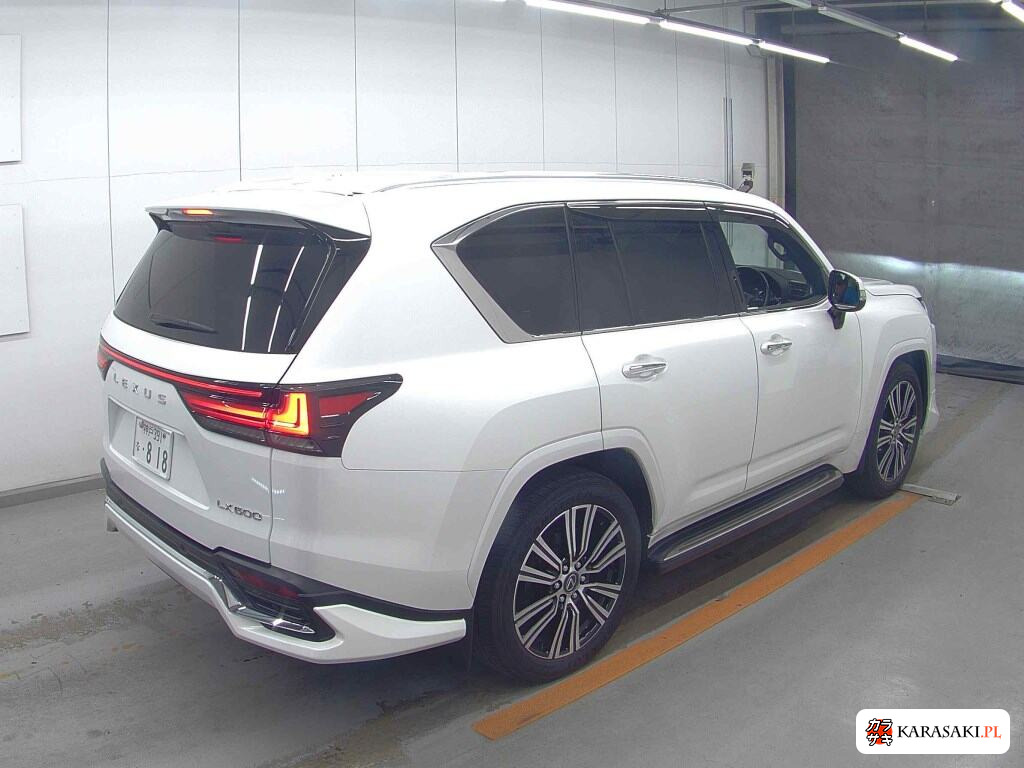 Lexus LX 2025 z aukcji japońskiej