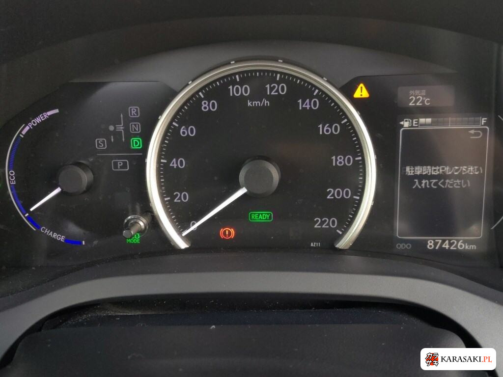 Lexus CT 2014 z aukcji japońskiej