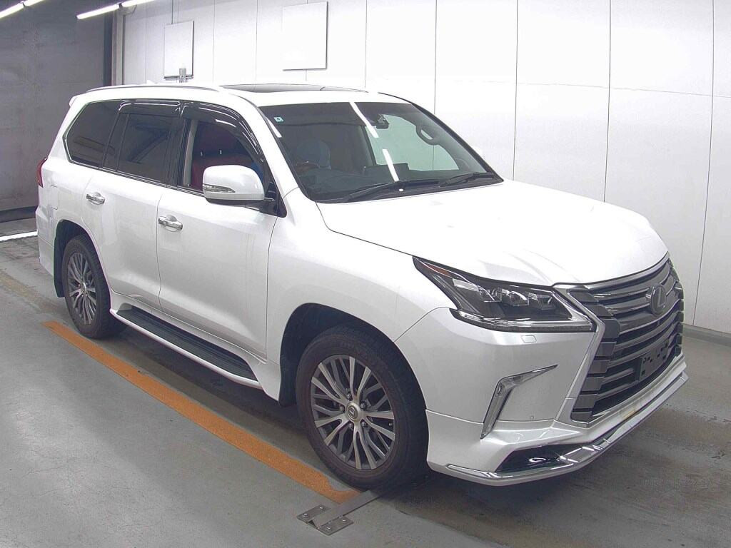 Lexus LX 2018 z aukcji japońskiej