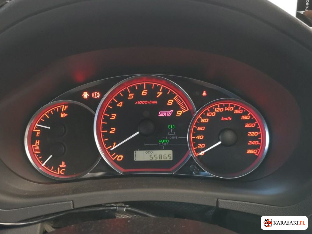Subaru Impreza 2007 z aukcji japońskiej