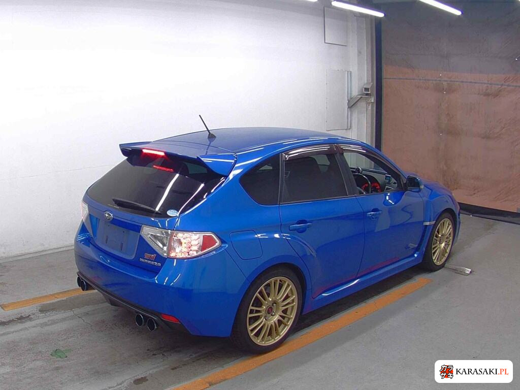 Subaru Impreza 2007 z aukcji japońskiej