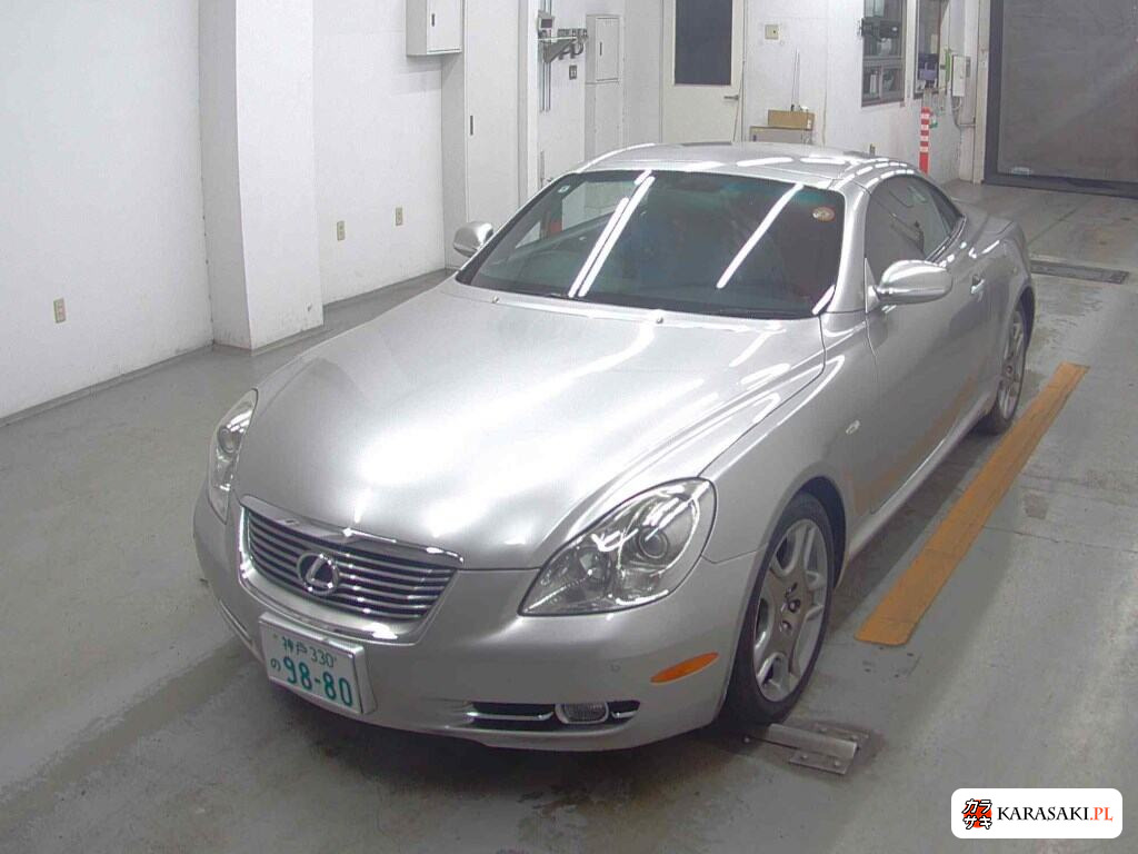 Lexus SC 2006 z aukcji japońskiej