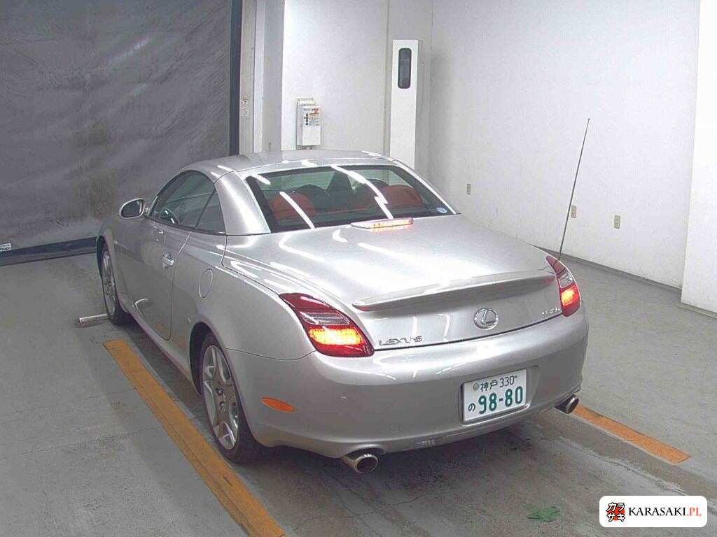 Lexus SC 2006 z aukcji japońskiej