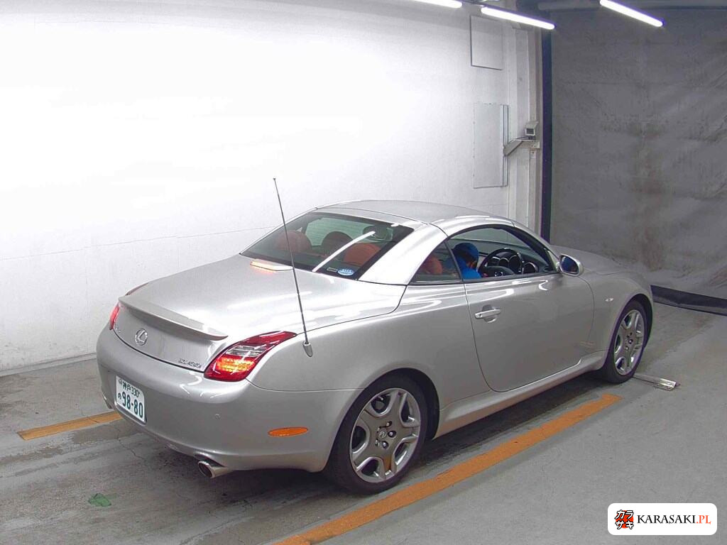 Lexus SC 2006 z aukcji japońskiej