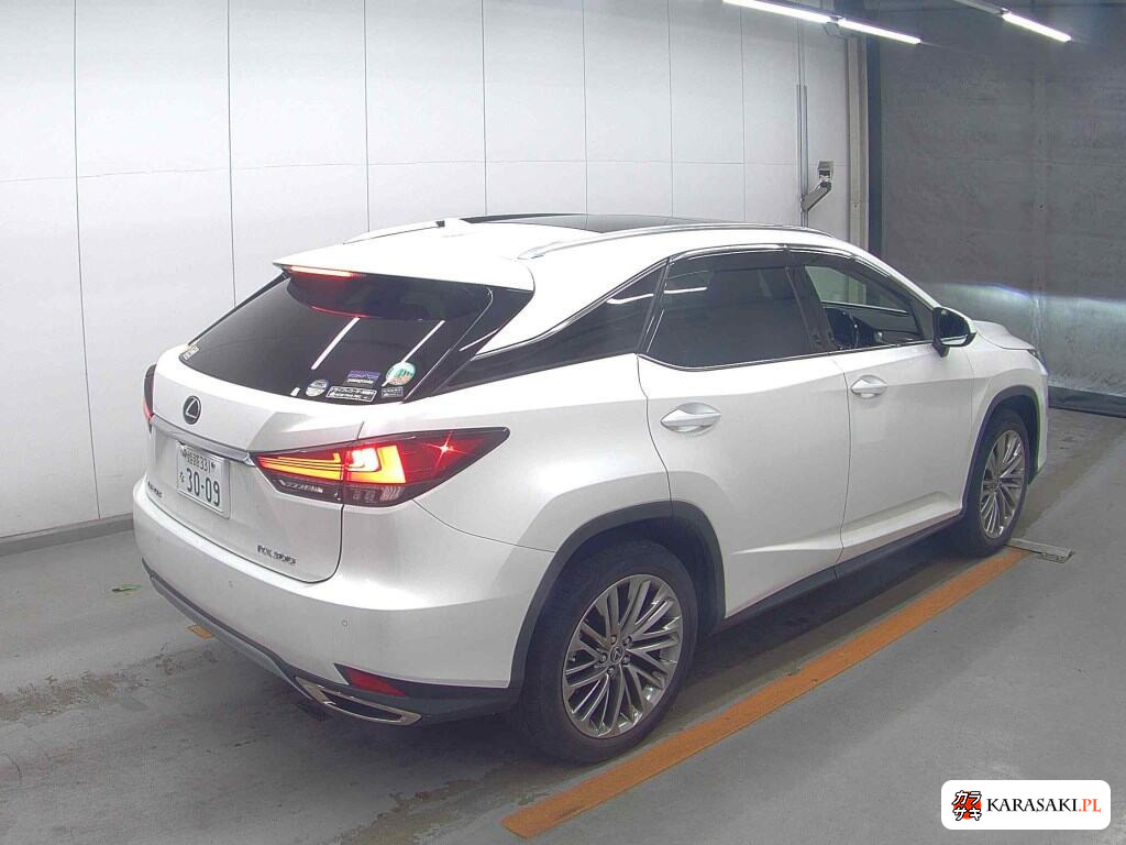 Lexus RX 2022 z aukcji japońskiej