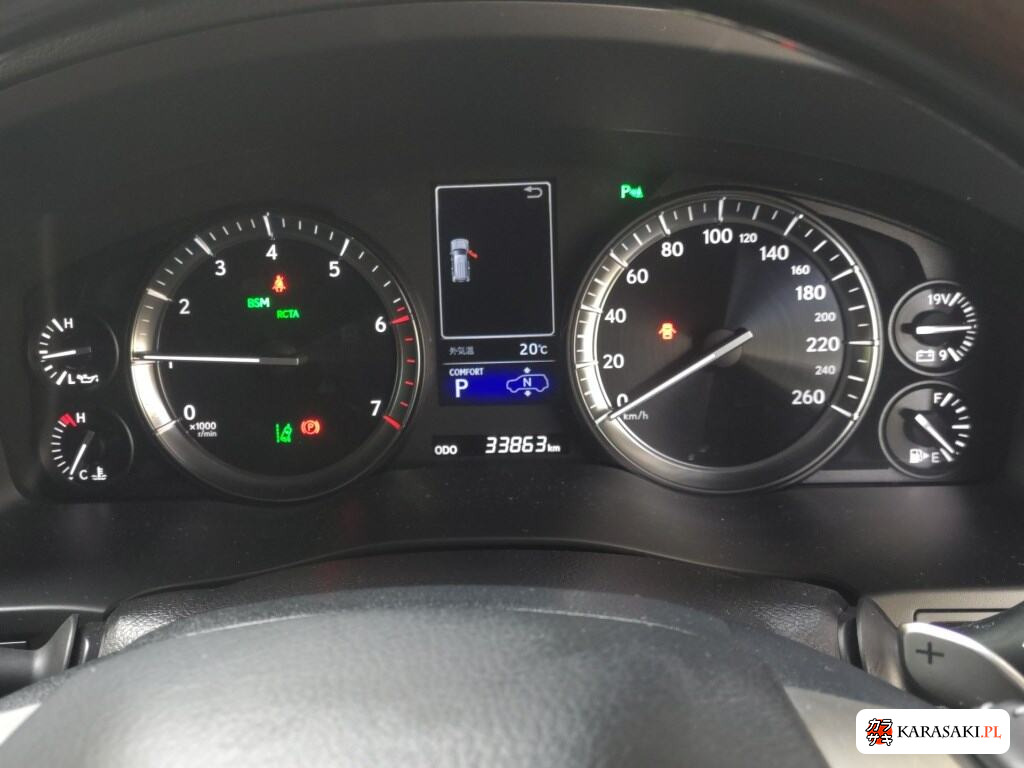 Lexus LX 2016 z aukcji japońskiej