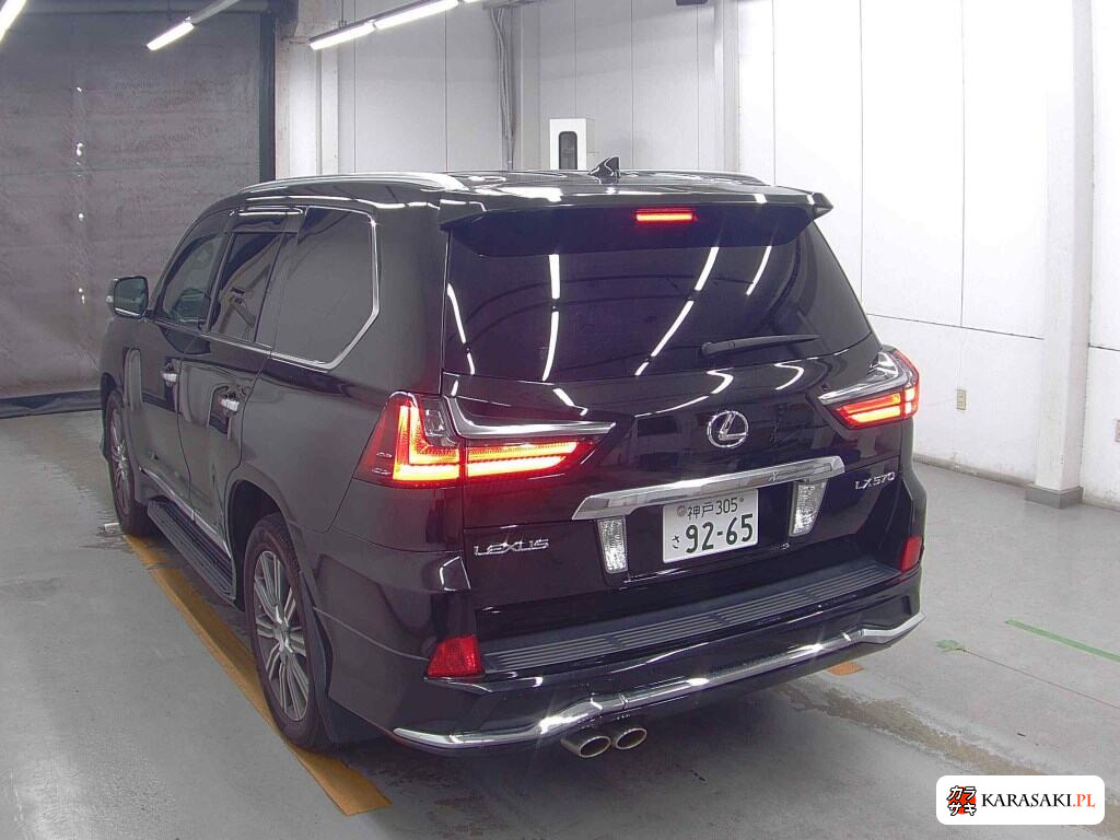 Lexus LX 2016 z aukcji japońskiej