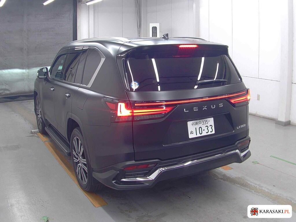 Lexus LX 2023 z aukcji japońskiej