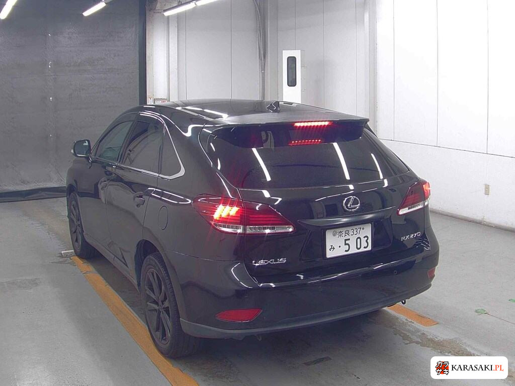 Lexus RX 2014 z aukcji japońskiej