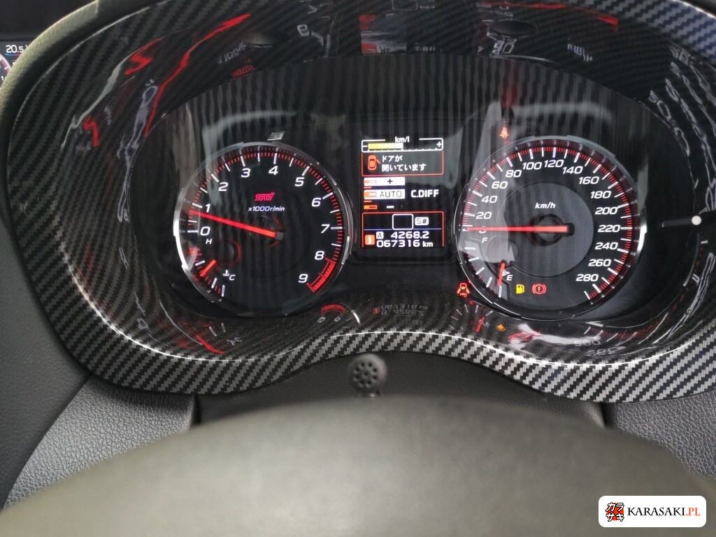 Subaru WRX STI 2019 z aukcji japońskiej
