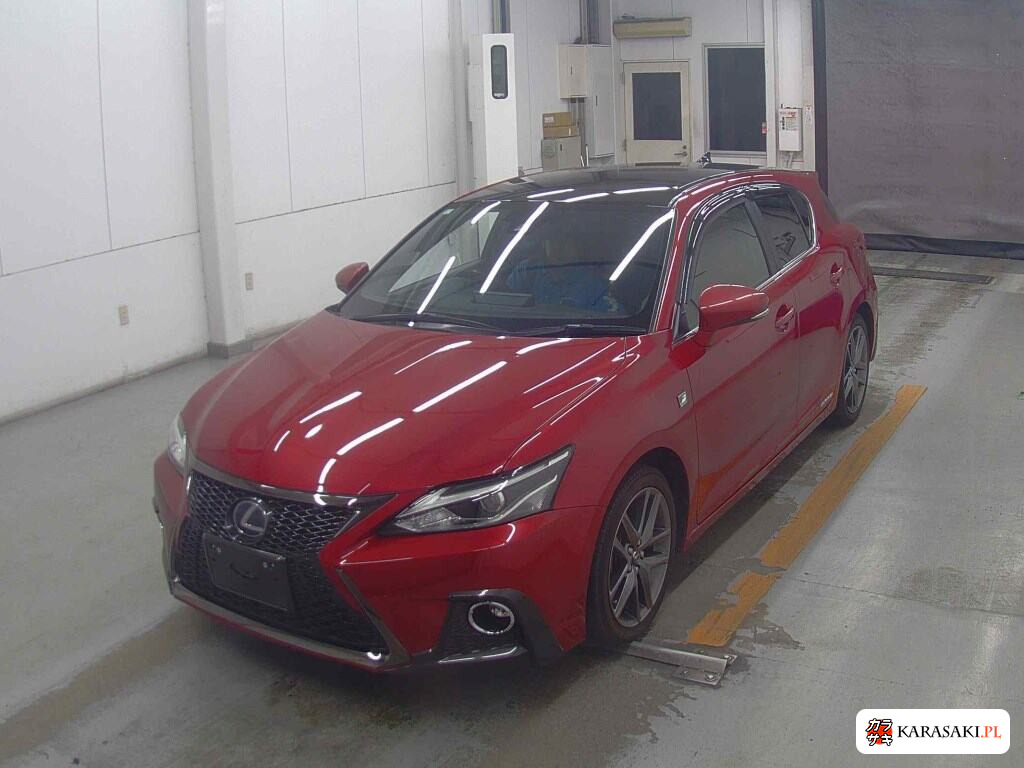 Lexus CT 2017 z aukcji japońskiej