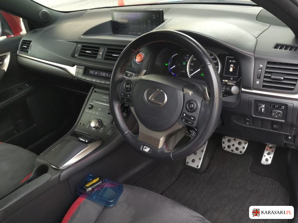 Lexus CT 2017 z aukcji japońskiej