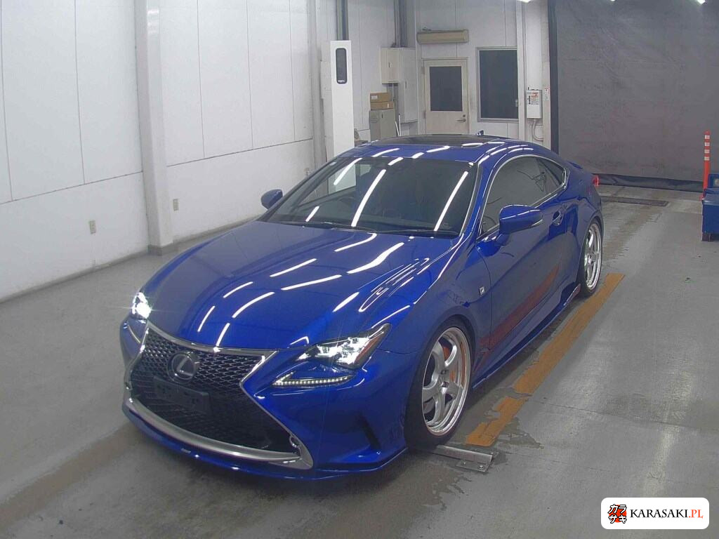 Lexus RC 2015 z aukcji japońskiej
