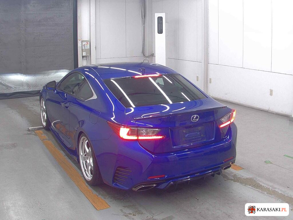 Lexus RC 2015 z aukcji japońskiej