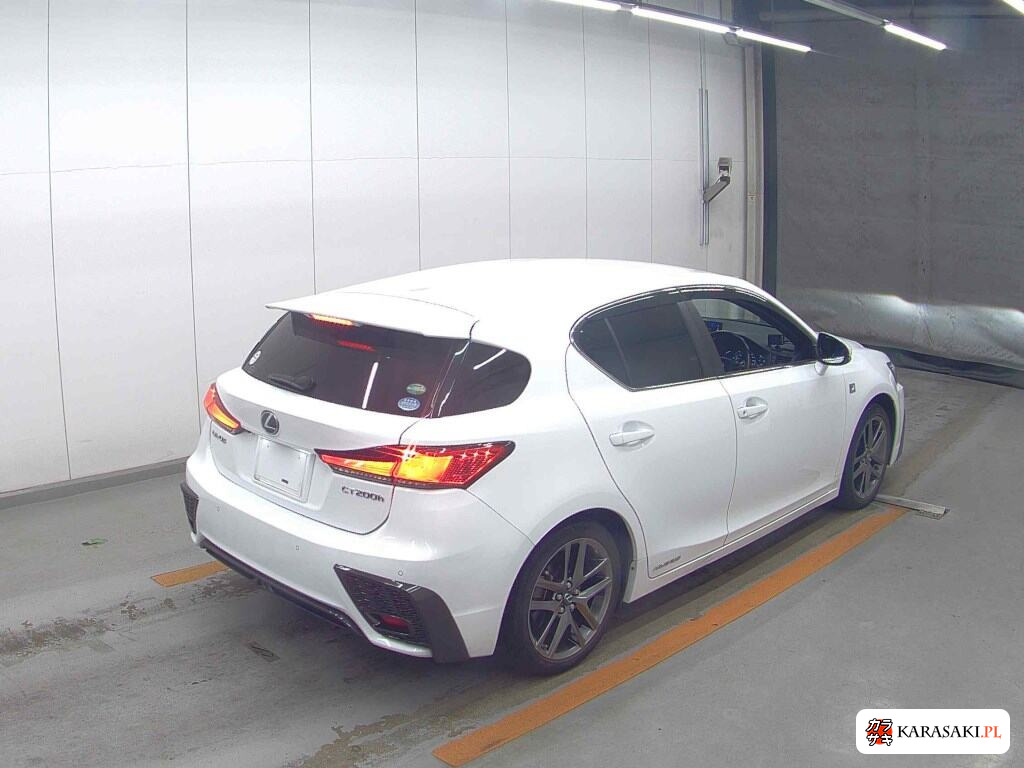 Lexus CT 2017 z aukcji japońskiej