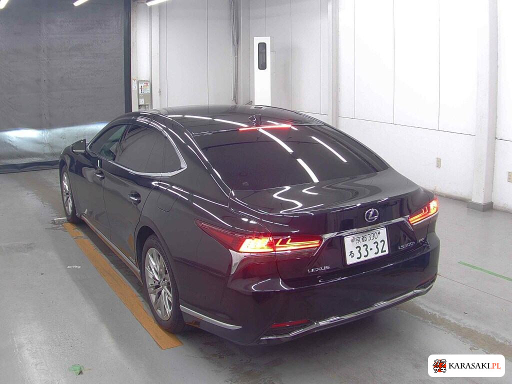Lexus LS 2018 z aukcji japońskiej