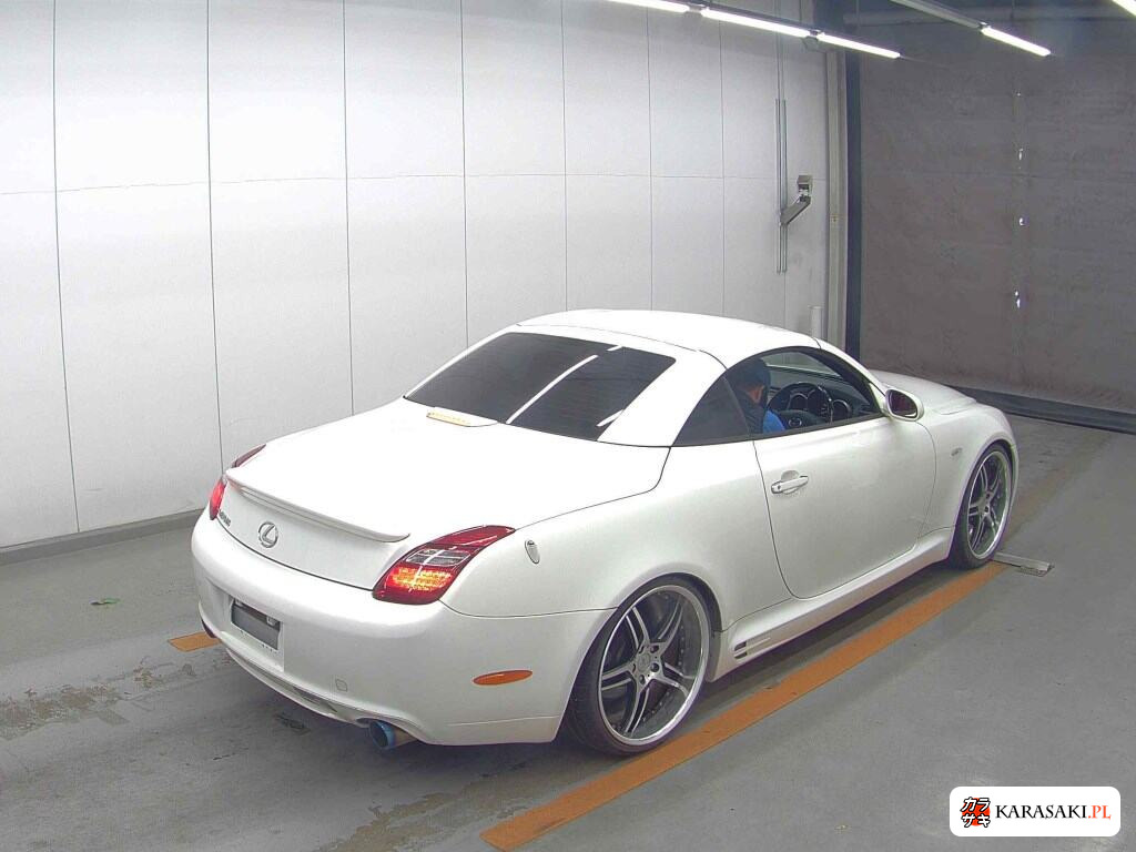 Lexus SC 2005 z aukcji japońskiej
