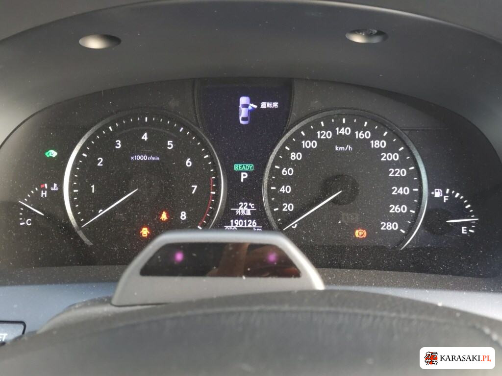 Lexus LS 2016 z aukcji japońskiej