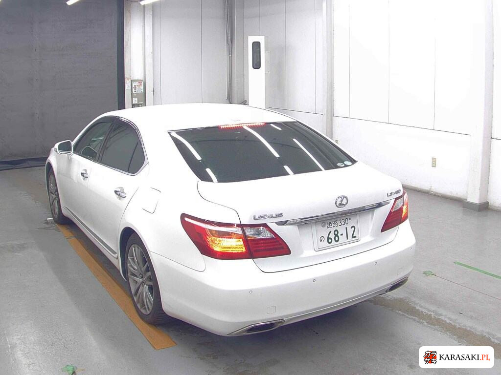 Lexus LS 2009 z aukcji japońskiej