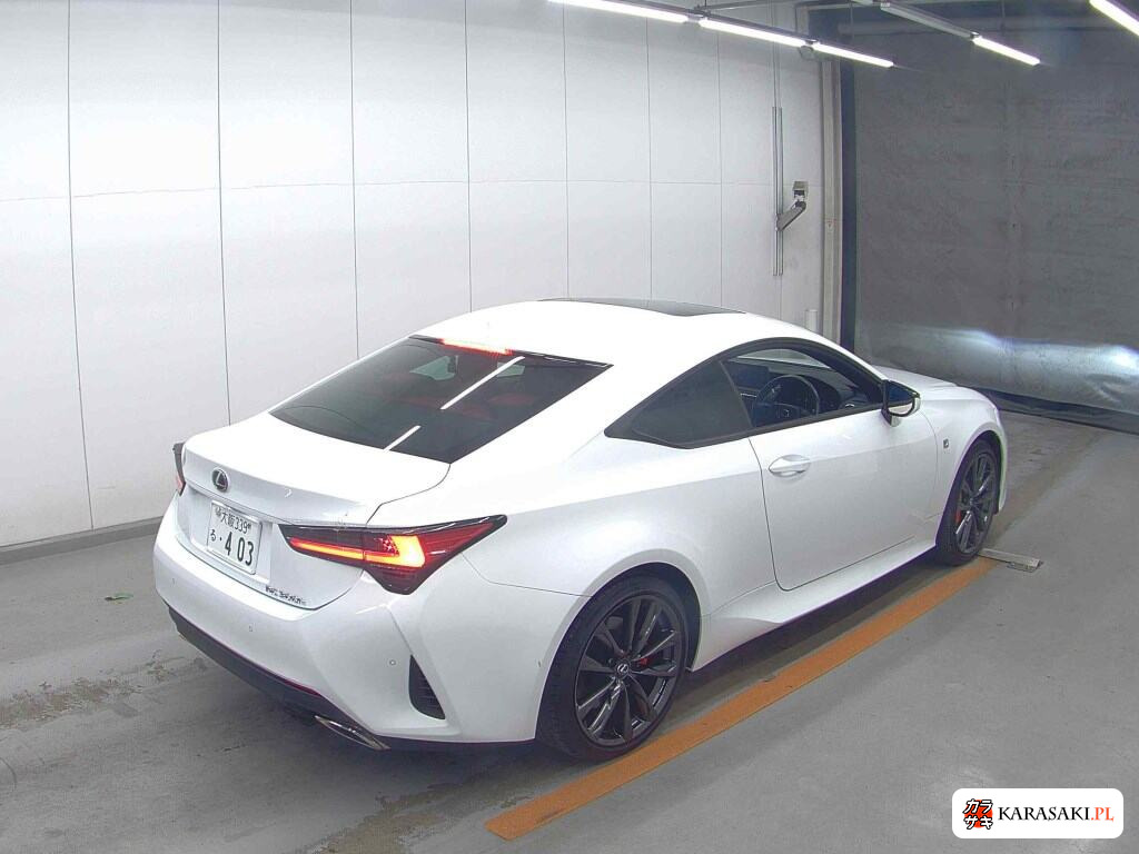Lexus RC 2024 z aukcji japońskiej