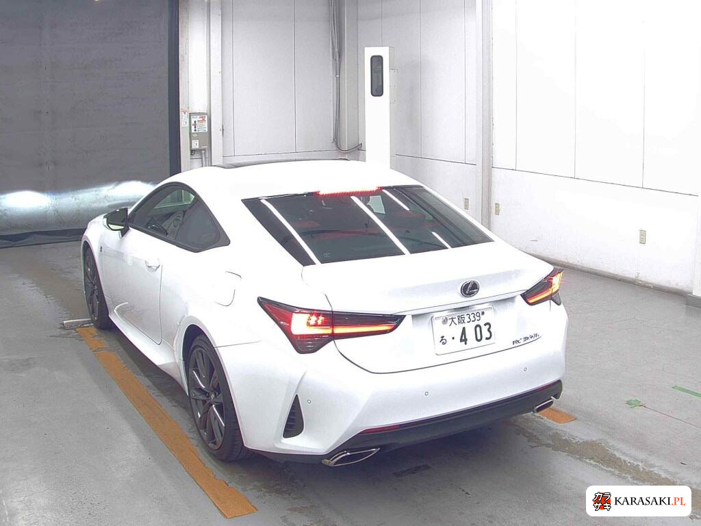 Lexus RC 2024 z aukcji japońskiej