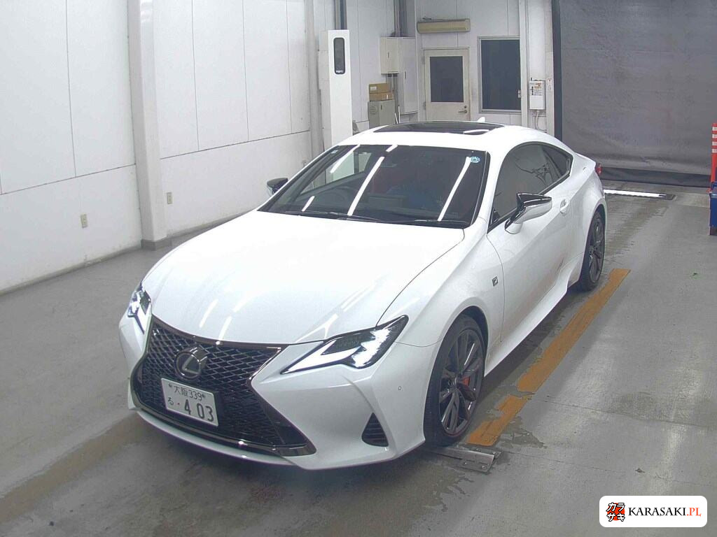 Lexus RC 2024 z aukcji japońskiej