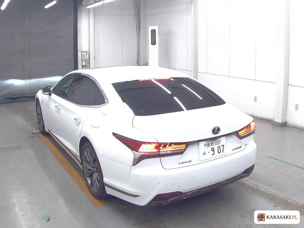 Lexus LS 2017 z aukcji japońskiej