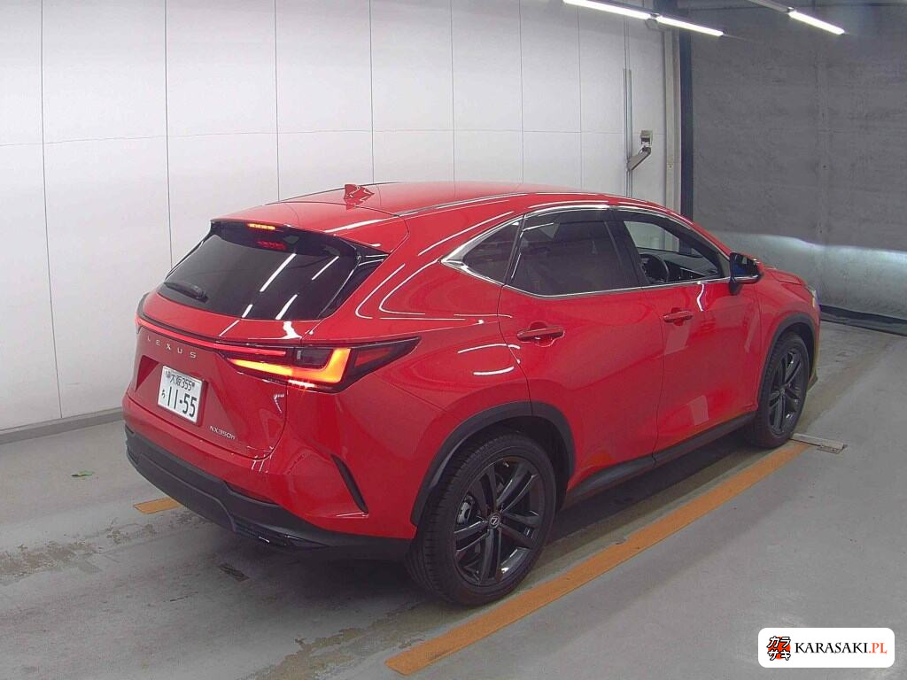 Lexus NX 2022 z aukcji japońskiej