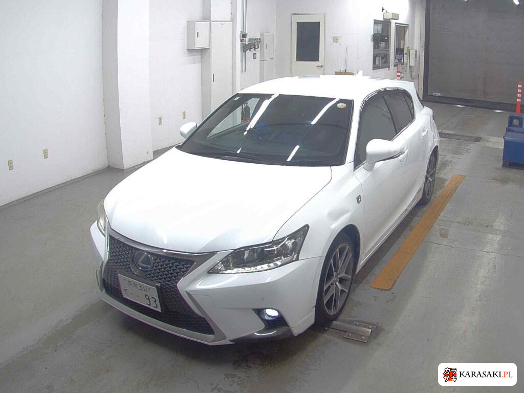 Lexus CT 2014 z aukcji japońskiej