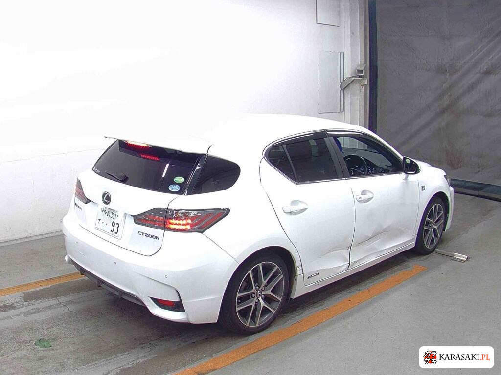 Lexus CT 2014 z aukcji japońskiej