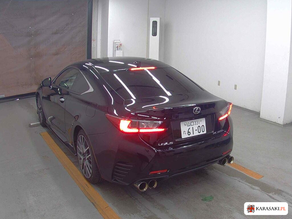 Lexus RC 2015 z aukcji japońskiej