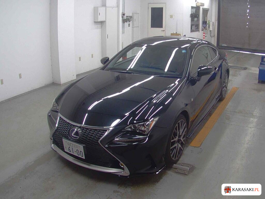 Lexus RC 2015 z aukcji japońskiej