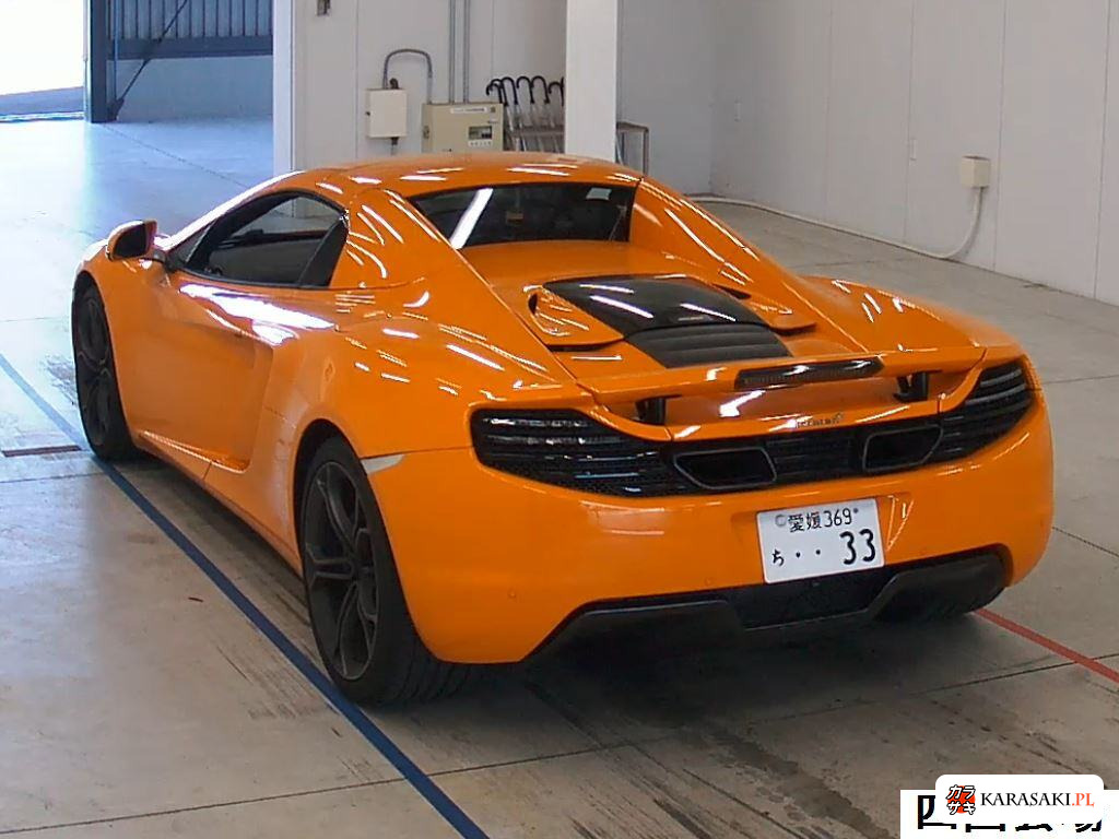 McLaren MP4-12C 2013 z aukcji japońskiej