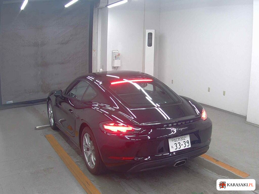 Porsche 718 Cayman 2018 z aukcji japońskiej