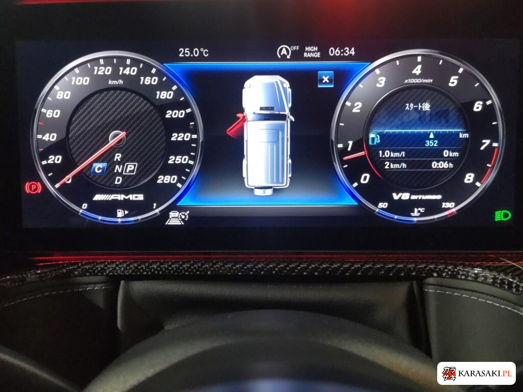 Mercedes-AMG G-Class 2019 from a Japanese auction