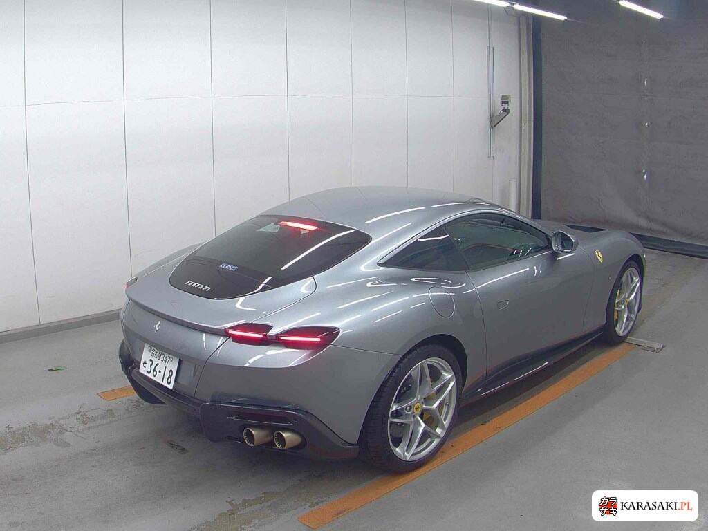 Ferrari Roma 2022 z aukcji japońskiej