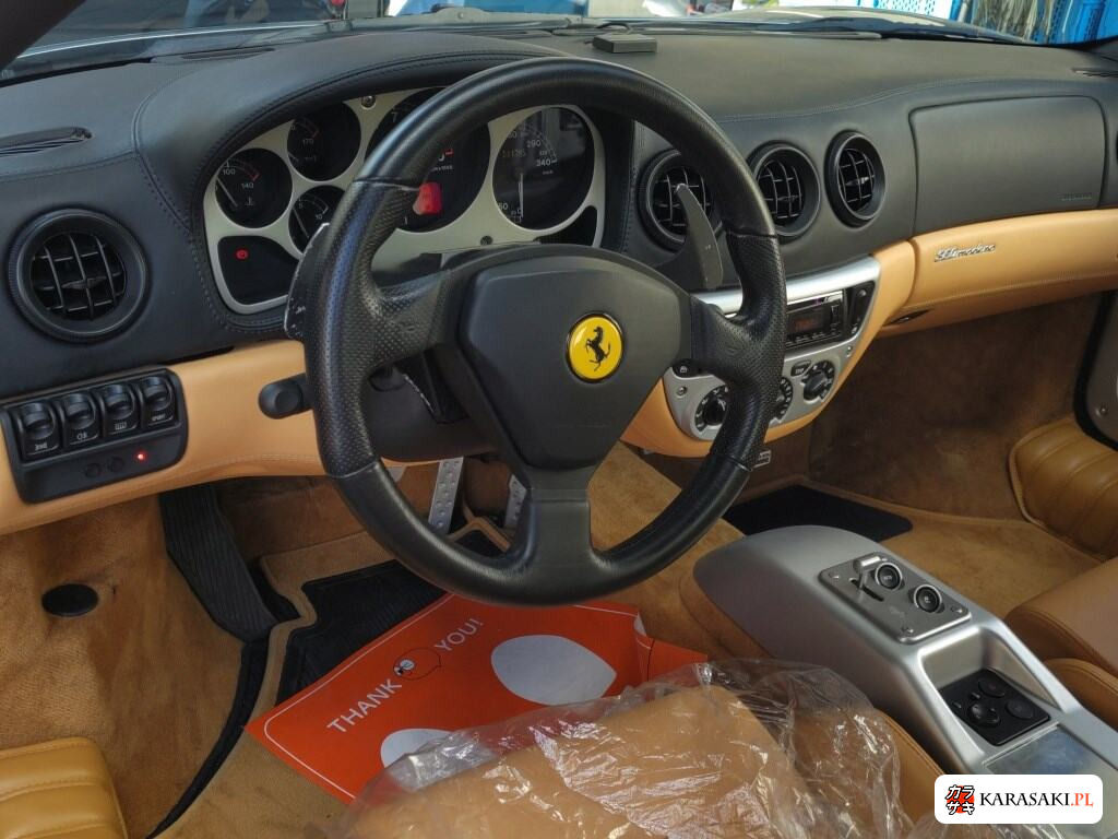 Ferrari 360 2002 z aukcji japońskiej