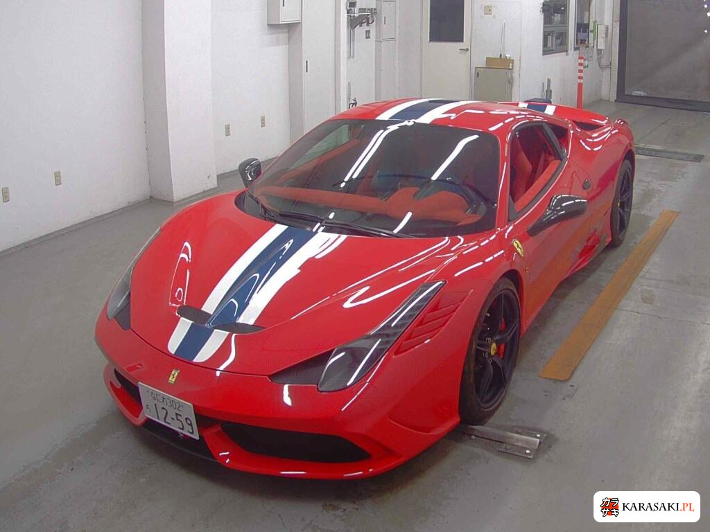 Ferrari 458 Speciale 2014 z aukcji japońskiej