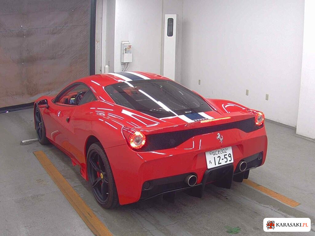 Ferrari 458 Speciale 2014 z aukcji japońskiej
