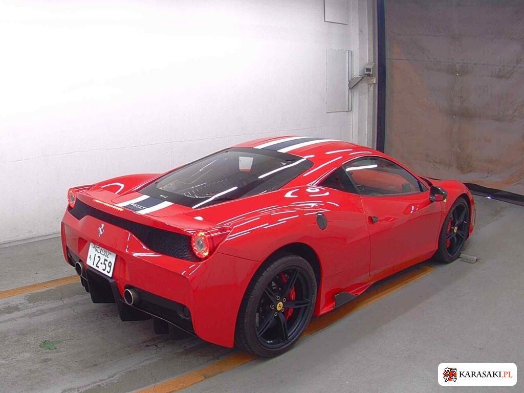 Ferrari 458 Speciale 2014 z aukcji japońskiej