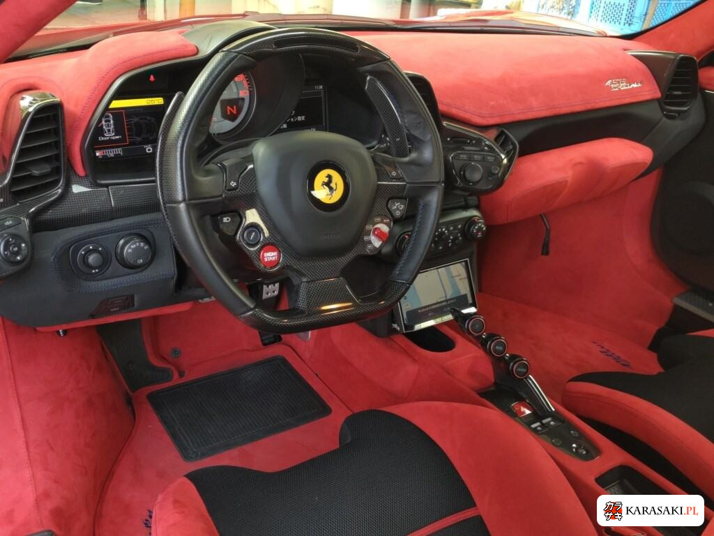 Ferrari 458 Speciale 2014 z aukcji japońskiej