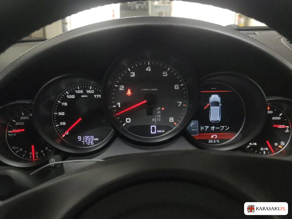 Porsche Cayenne 2012 z aukcji japońskiej